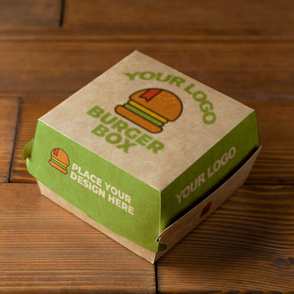 Burger Box mit Logo - Individuell bedruckte Burger Boxen kaufen - CihanPack