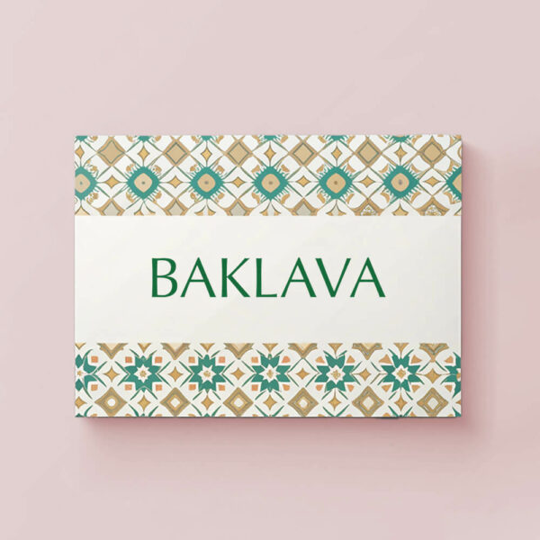Baklava Box mit eigenem Logo – Exklusive Verpackung für feinste Süßwaren