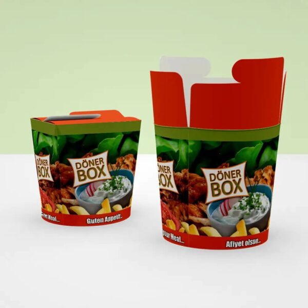 Döner Box mit Ihrem Logo – Perfekte Branding-Lösung für Imbiss & Gastronomie