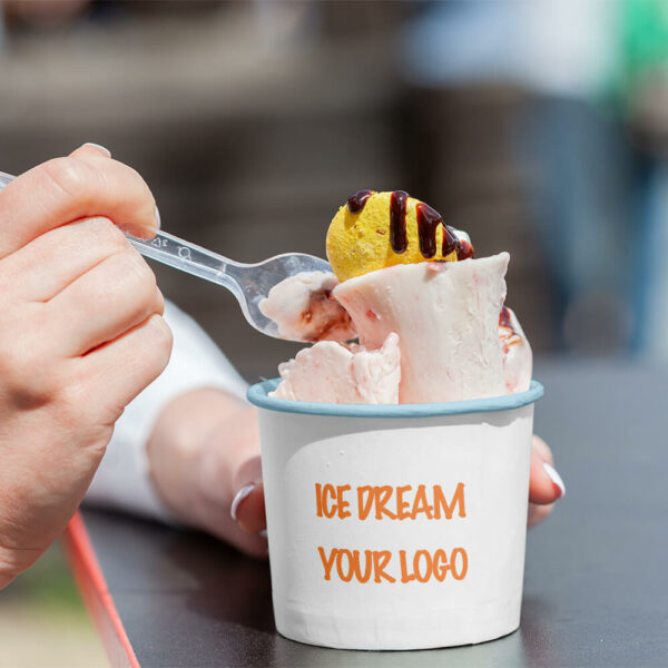 Eisbecher Bedrucken – Individuelle Eisverpackung für Gastronomie